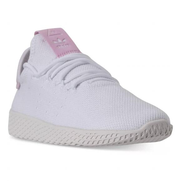 ADIDAS Shoes - NEW ADIDAS women's tennis hu sneaker in pharrell white/pink